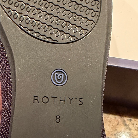 Rothy's Black and Blue Flats - Picture 5 of 6